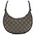 Gucci Mini borsa a mano e borsa a tracolla GG Supreme a forma di mezza luna con manico superiore - vista 5