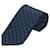 Gucci Silk Tie with GG Pattern Navy Blue