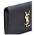 Saint Laurent Tarjetero acordeón Uptown Negro - vista 4