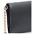 Prada Borsa Crossbody WOC Vitello Move Gold Chain Nero - vista 12