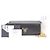 Prada Borsa Crossbody WOC Vitello Move Gold Chain Nero - vista 16