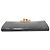 Alexander Mcqueen Clutch con motivo coccodrillo e manico dorato Nero - vista 14