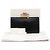 Alexander Mcqueen Clutch con motivo coccodrillo e manico dorato Nero - vista 16
