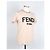 Fendi T-Shirt mit besticktem Logo für Damen Pink - Ansicht 6