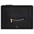 Céline Pouch Medium in vitello lucido nero