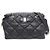Salvatore Ferragamo Borsa a tracolla con catena dorata e logo Nero - vista 11