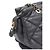 Salvatore Ferragamo Borsa a tracolla con catena dorata e logo Nero - vista 15