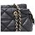 Salvatore Ferragamo Borsa a tracolla con catena dorata e logo Nero - vista 4