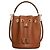 Céline Borsa Tine Clara Supplement in vitello grana Brown Marrone