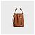 Céline Borsa Tine Clara Supplement in vitello grana Brown Marrone - vista 4