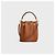 Céline Borsa Tine Clara Supplement in vitello grana Brown Marrone - vista 5
