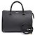 Burberry Borsa Tote e Borsa a Tracolla in tela Check Canvas Nero - vista 10