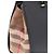 Burberry Borsa Tote e Borsa a Tracolla in tela Check Canvas Nero - vista 14