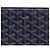 Goyard Pochette Sena MM Unisex Clutch Bag Navy Blu - vista 2