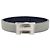 Hermès Reversible Belt Buckle Blue Marine Men's Leather Belt - view 5