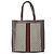 Gucci Borsa Tote Ophidia Large Marrone - vista 2