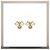 Louis Vuitton Orecchini a fiocco twist metallo finitura oro e cristallo D'oro - vista 4