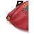 Gucci Sac banane unisexe en cuir avec imprimé logo rouge Crossbody - vue 7