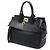 Salvatore Ferragamo Borsa Tote e a Spalla Gancini Studio Medium Black Nero - vista 2