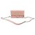 Gucci Mini Clutch Crossbody em Pele Rosa com Corrente GG Entrelaçada - vista 2