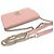 Gucci Mini Clutch Crossbody em Pele Rosa com Corrente GG Entrelaçada - vista 6