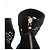 Louis Vuitton Stivaletti da donna in pelle scamosciata e mesh nera Nero - vista 6