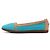 Tod's Ballerine in pelle di pitone blu da donna