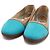 Tod's Ballerine in pelle di pitone blu da donna - vista 5