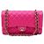 Chanel Borsa Medium Flap Classic Caviar Rosa