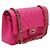 Chanel Borsa Medium Flap Classic Caviar Rosa - vista 4