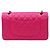 Chanel Borsa Medium Flap Classic Caviar Rosa - vista 5