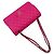 Chanel Borsa Medium Flap Classic Caviar Rosa - vista 6