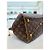 Louis Vuitton Borsa a mano e a tracolla Monogram Tivoli GM Marrone - vista 20