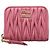 Miu Miu Matrasse Napa Münzbeutel Begonia Pink AFPP Rot