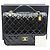 Chanel Zaino School Memory in vernice nera Nero - vista 3