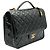 Chanel Zaino School Memory in vernice nera Nero - vista 4