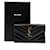 Saint Laurent Monogram Kartenetui mit Klappe Schwarz - Ansicht 8