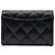 Chanel Tarjetero de piel Caviar Negro - vista 3