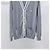 Brunello Cucinelli Cardigan in cotone con logo Grigio XL Marrone - vista 4