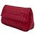 Bottega Veneta Borsa a tracolla Messenger in nappa intrecciato con catena Rosso - vista 3