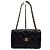Chanel Wild Stitch Chain Schultertasche Schwarz
