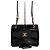 Chanel Borsa a Tracolla in Vernice con Catena Nera Nero