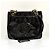 Chanel Borsa a Tracolla in Vernice con Catena Nera Nero - vista 4