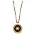 Versace Collana Medusa Black Gold