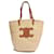 Céline Raffia Triumph Panier Large Marrone
