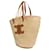 Céline Raffia Triumph Panier Large Marrone - vista 2