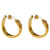 Louis Vuitton Orecchini Nanogram Gold D'oro  - vista 2