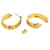 Louis Vuitton Orecchini Nanogram Gold D'oro  - vista 4