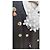 Tory Burch Vestido Shift Negro Bordado Blanco Multicolor - vista 2