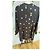 Tory Burch Vestido Shift Negro Bordado Blanco Multicolor - vista 5
